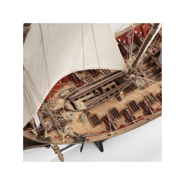 AMATI Sciabecco pirátská loď 1753 1:60 kit (obrázek 6)