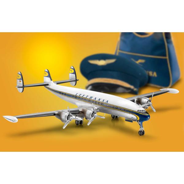 Plastic ModelKit letadlo 03745 - Lockheed L.1049G Super Constellation Lufthansa (1:144) (obrázek 7)
