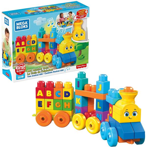 Mattel Mega Bloks Hudební vláček s písmenky FWK22 (obrázek 8)