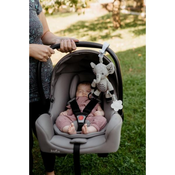 Slon babyted chrastítko plyš 30cm závěs na postýlku/kočárek (obrázek 7)