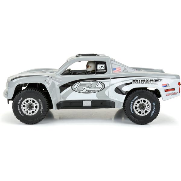 Pro-Line karosérie 1:16 2019 Chevy Trophy Truck šedá: Grom (obrázek 3)