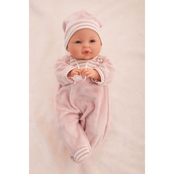 Antonio Juan 14155 Bimbo - mrkací miminko se zvuky a měkkým látkovým tělem - 37 cm (obrázek 4)