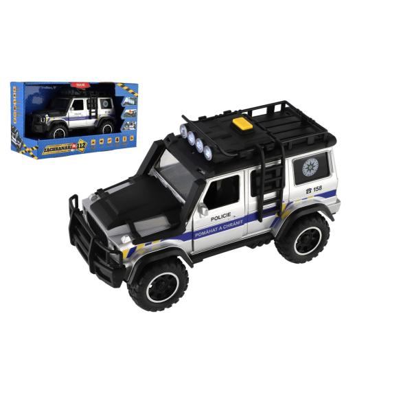 Auto záchranáři terénní policie plast