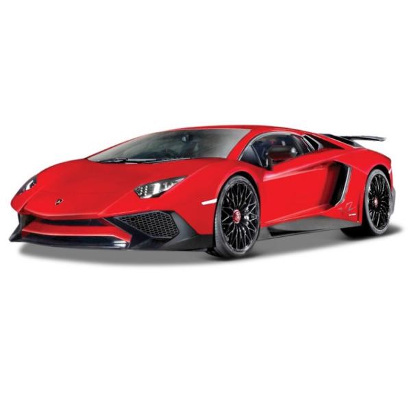 Bburago 1:24 Plus Lamborghini Aventador LP 750-4 SV Red