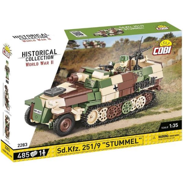 Cobi 2283 II WW Sd. Kfz. 251/9 STUMMEL, 1:35, 485 k, 1 f