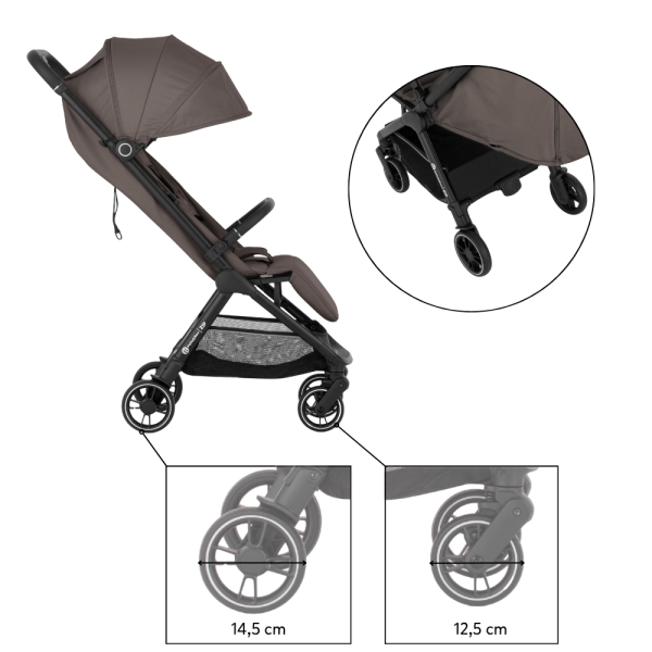 PETITE&MARS Kočárek sportovní Zip Creamy Cocoa (obrázek 11)