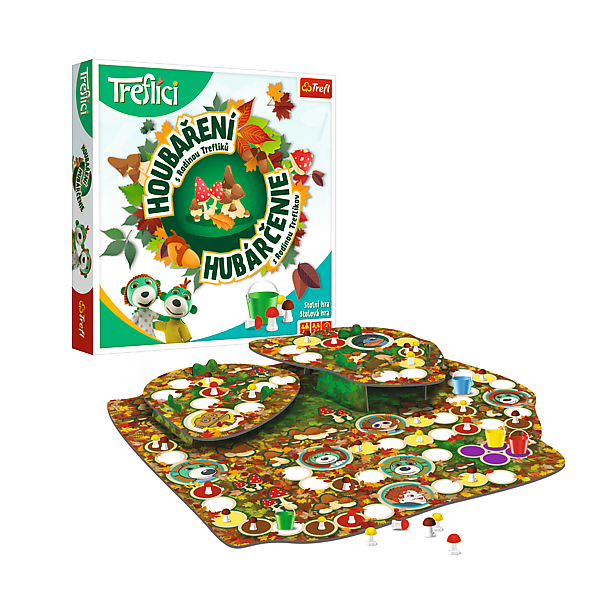 Trefl GAME Mushrooms picking with Treflik Family CZ SK