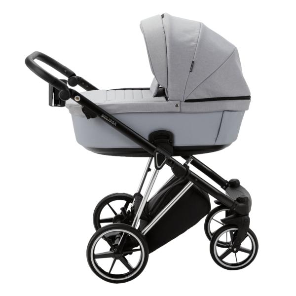 ADAMEX Kočárek kombinovaný Belissa Special Edition Grey/Silver (obrázek 4)