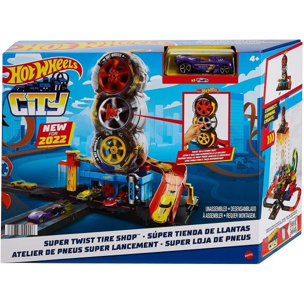 Mattel Hot Wheels City superpneu obchod (obrázek 6)