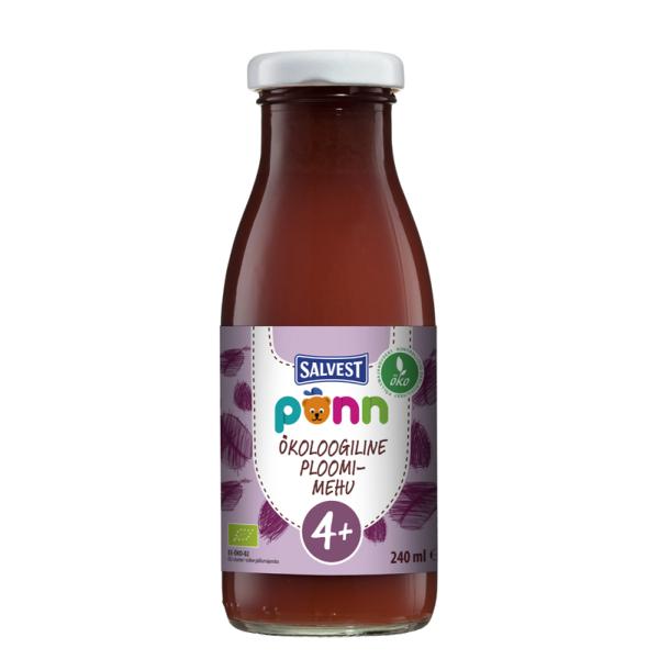 SALVEST Ponn BIO Šťáva švestková s dužinou 240 ml