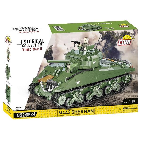 Cobi II WW M4A3 Sherman, 838k, 2f
