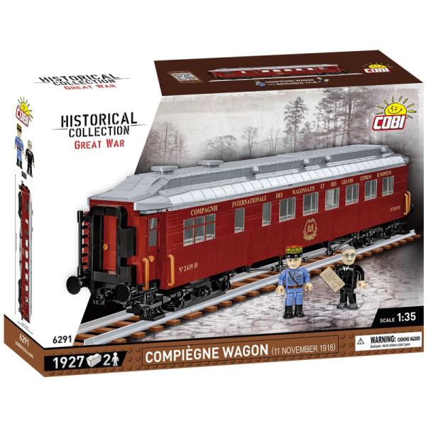 Cobi Compiegne vagón (Wagon de l'Armistice), 1:35, 1945 k, 2 f
