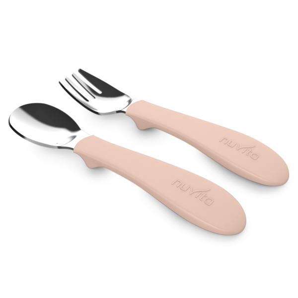 Set lyžička a vidlička, English Rose