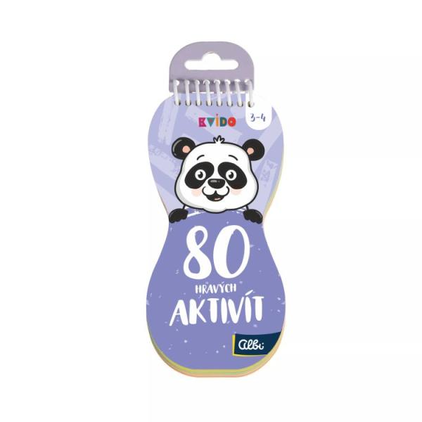 Albi 80 hravých aktivít 3-4 roky - Kvído