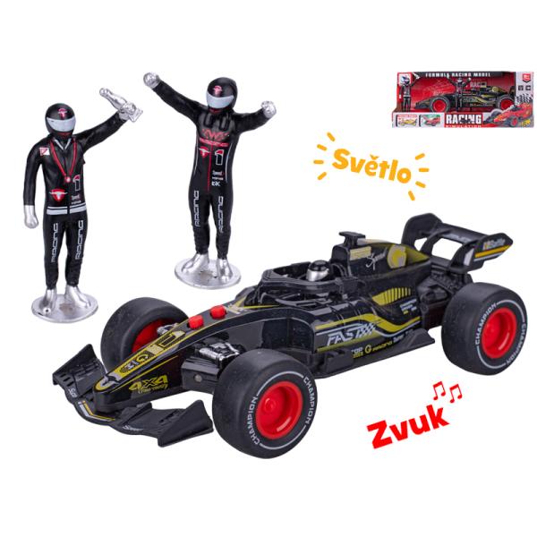 Formula 19cm na zotrvačník na batérie so svetlom a zvukom s pilotmi 2ks