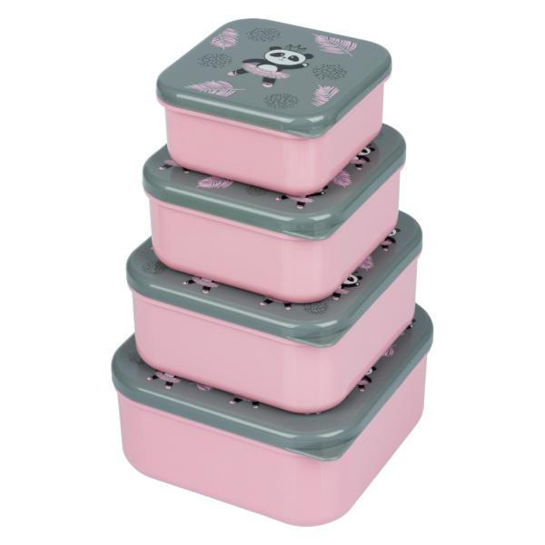 BAAGL Box na desiatu 4 v 1 Panda