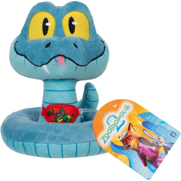 Zootropolis Plyšová hračka 18 cm Had Šedý