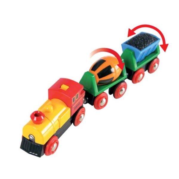 Brio mašinka s vagónky a světly - Elektrická (obrázek 3)
