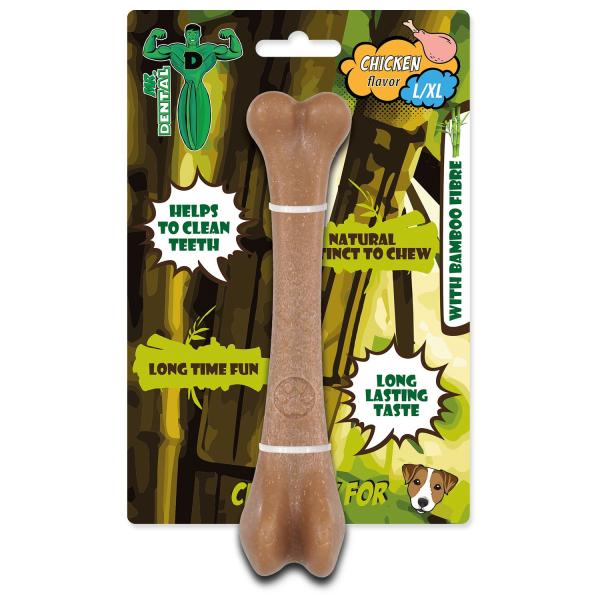 Hračka pana Dentálního žvýkací kost kuřecí L/XL
