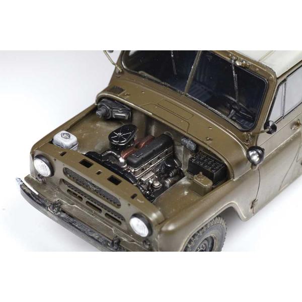 Model Kit military 3629 - UAZ-469 Sovětské 4WD terénní vozidlo (1:35) (obrázek 4)