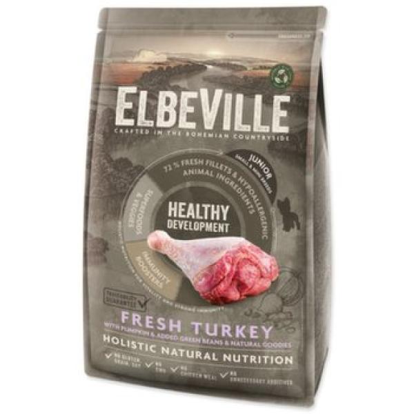 Krmivo ELBEVILLE Puppy and Junior Mini Healthy Development Fresh Turkey 1,4kg (obrázek 4)