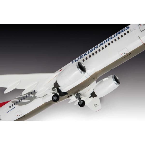Plastic ModelKit letadlo 03772 - Boeing 737-800 "Turkish Airlines" (1:144) (obrázek 5)