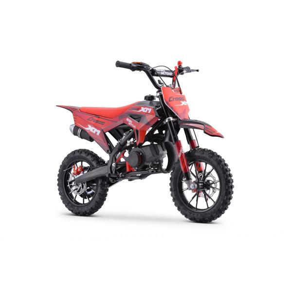 Benzínová motorka pro děti Beneo Motors CROSS XM červená - 50cm3 (obrázek 4)