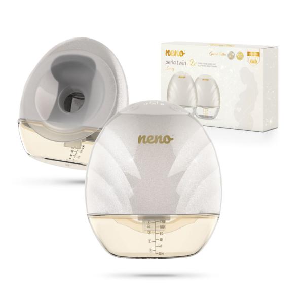 NENO Odsávačka mateřského mléka elektrická double handsfree Perla Twin (obrázek 11)