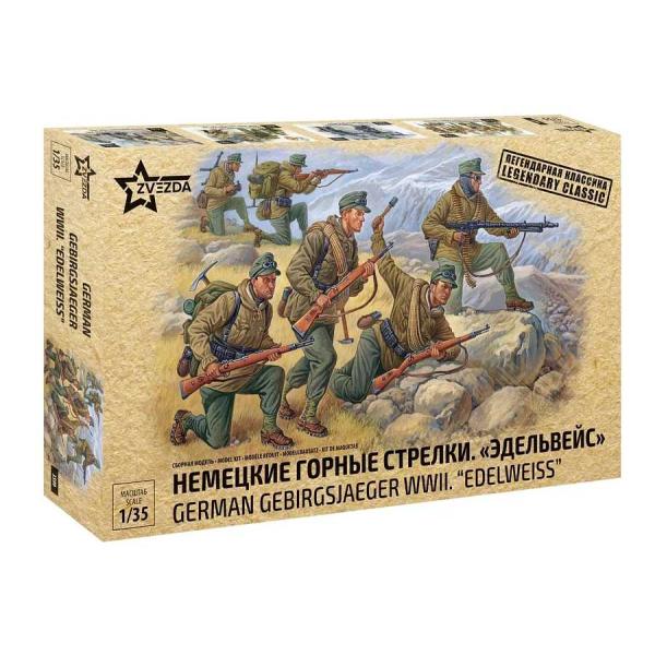 Model Kit figurky 3599 - German Gebirgsjäger (re-release) (1:35)