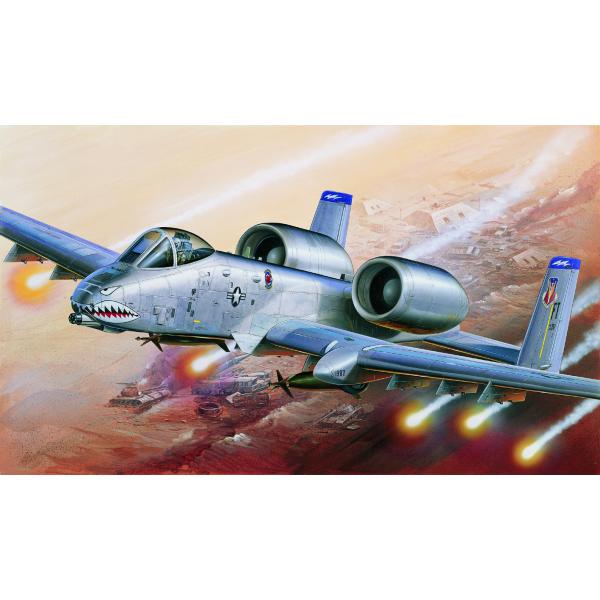 Model Kit letadlo 12402 – A-10A „OPERATION Iraq FREECOM“ (1:72)
