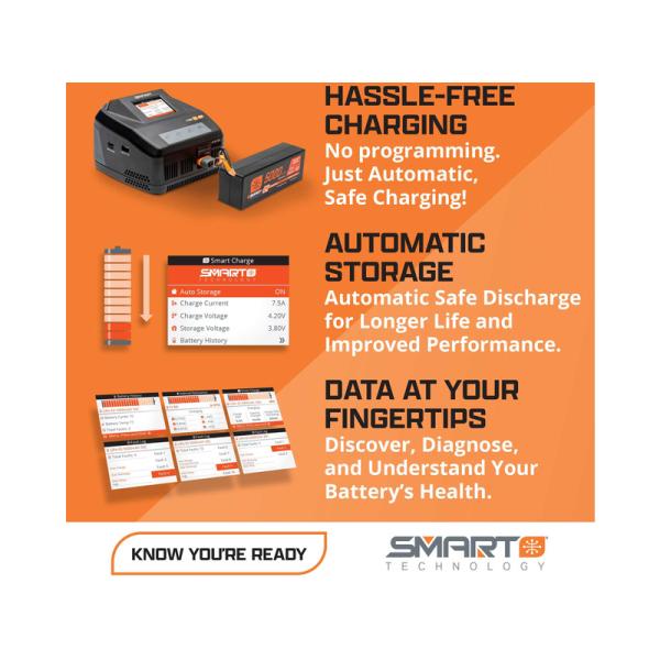 Spektrum Smart G2 LiPo 11.1V 4000mAh 30C HC IC5 (obrázek 3)