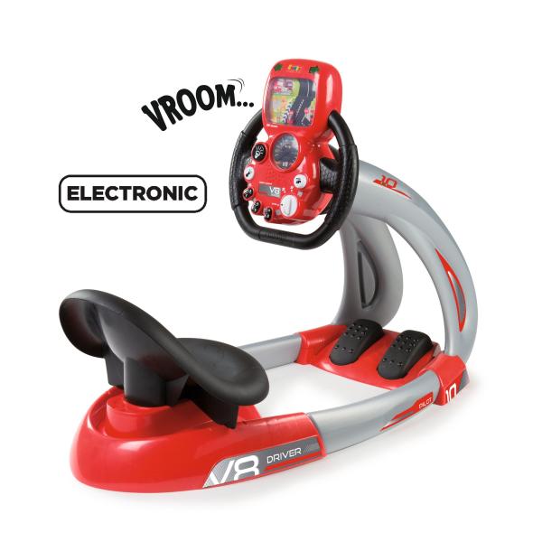 Gonilnik Smoby Pilot V8 z držalom za pametni telefon