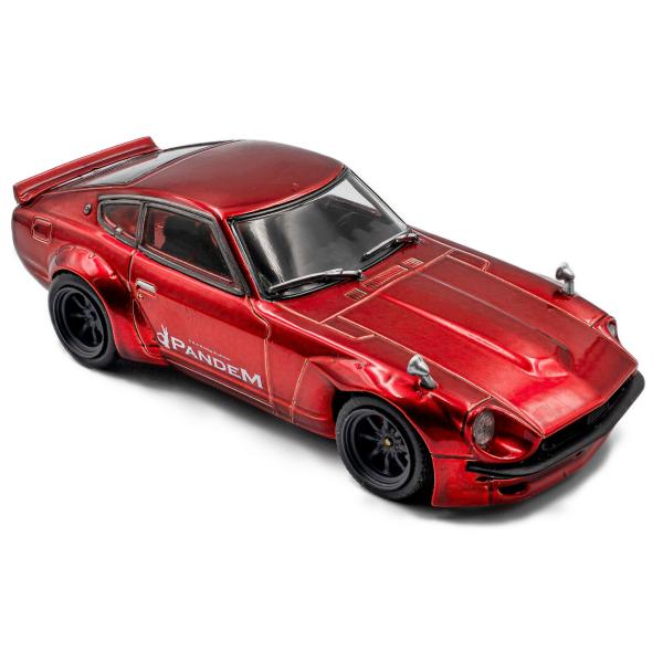 1:43 DATSUN 240Z ROCKET BUNNY RED 1973 - SOLIDO