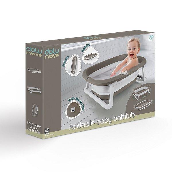 Dětská vanička skládací, grey