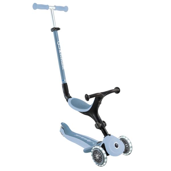 Globber Dětská koloběžka Go up active lights ecologic blueberry (obrázek 6)