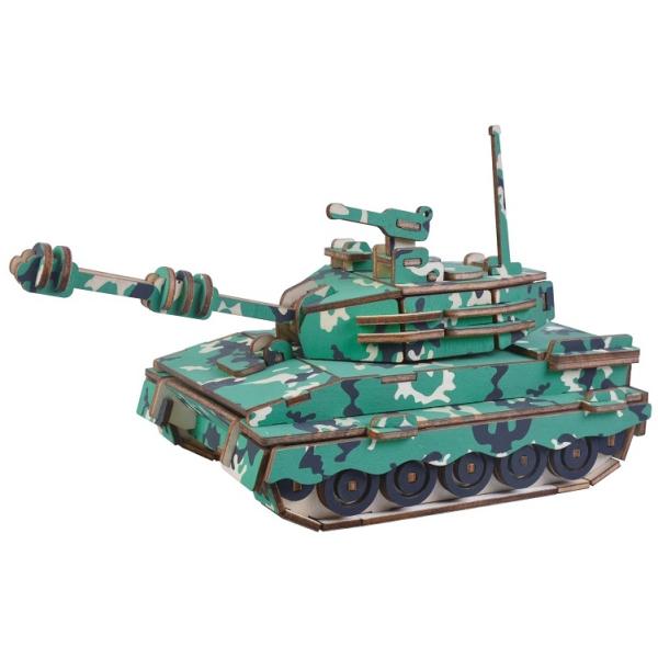 Woodcraft Dřevěné 3D puzzle Střední tank