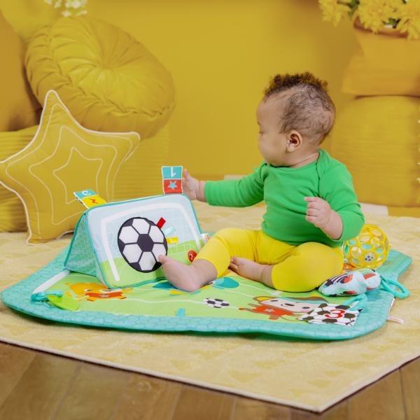 BRIGHT STARTS Hrací deka s aktivitami Oball Grip & Kick™ 0m+ (obrázek 3)