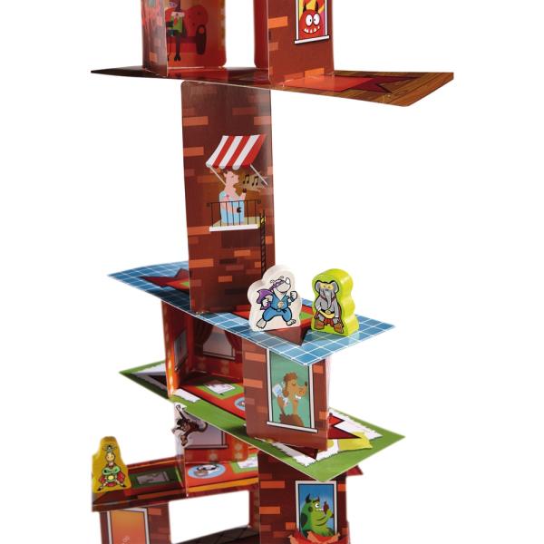 Haba Společenská hra pro děti Rhino Hero Super Battle 5+ (obrázek 5)