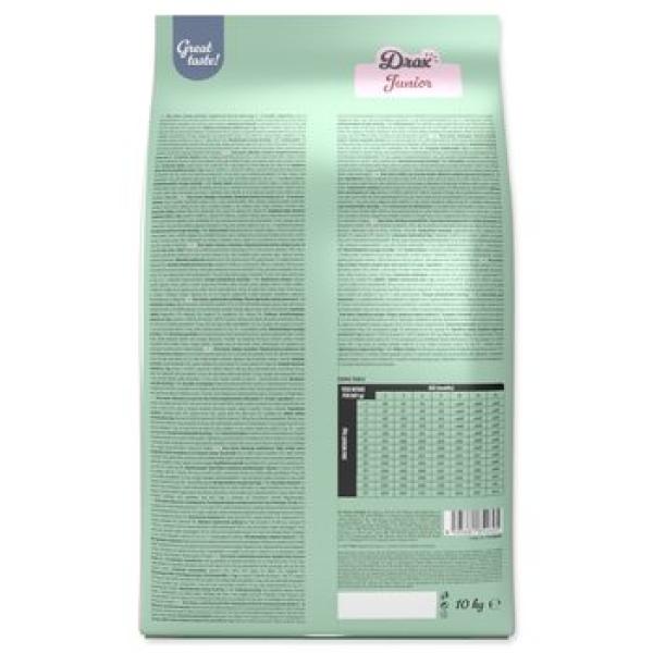 Krmivo Drax Junior s hovězím masem 10kg (obrázek 6)