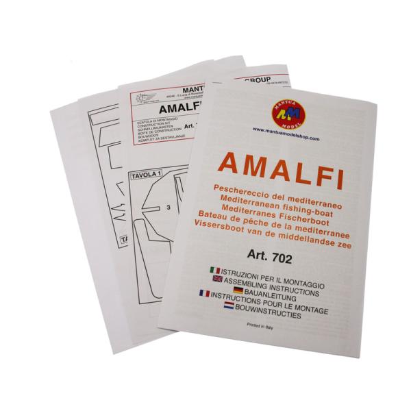 Mantua Model Rybářská loď Amalfi 1:35 kit (obrázek 8)