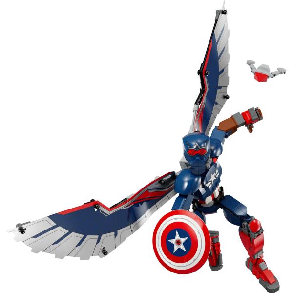 LEGO® Super Heroes 76296 Sestavitelná figurka: Nový Kapitán America