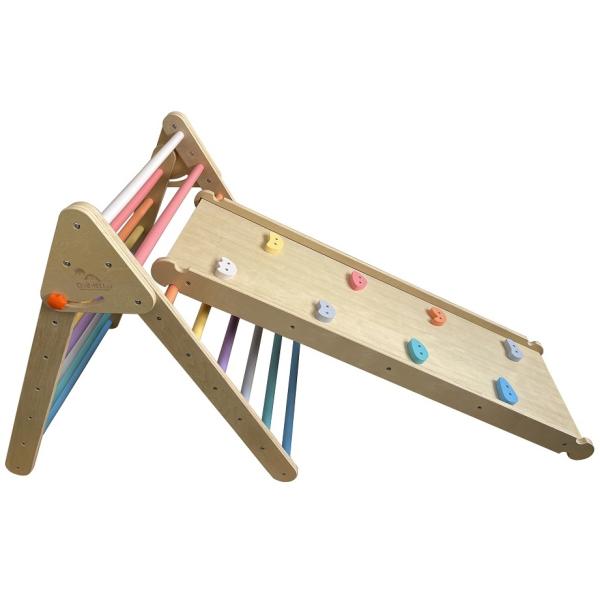 2Kids Toys TriáNgulo Pikler Con Tabla Pastel-image