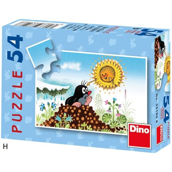 Dino Krtek 54 mini Puzzle (obrázek 3)
