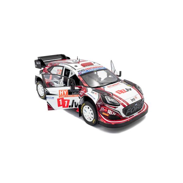 1:18 FORD PUMA RALLY1 HYBRID WHITE #22 M.SESKS / R