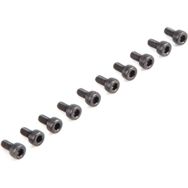 Vite Losi Tappo Testa M3 x 6mm (10)
