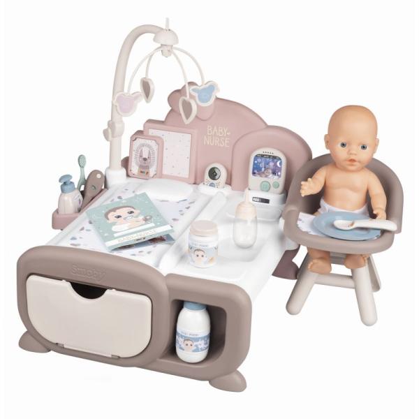 Smoby Baby Nurse Cocoon Play Center s panenkou