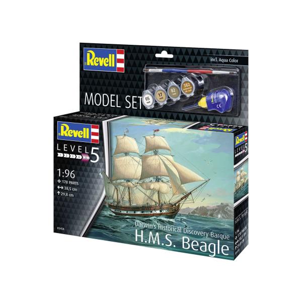 ModelSet loď 65458 - HMS Beagle (1:96) (obrázek 3)