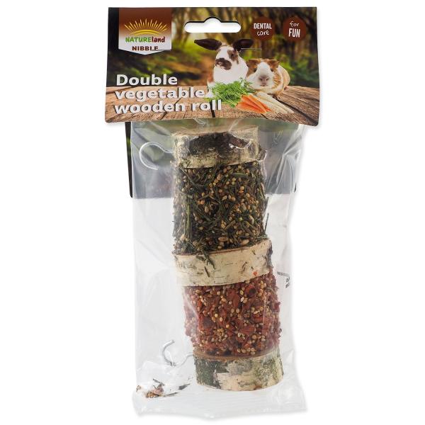 Pochoutka Nature Land Nibble válec dva druhy zeleniny 160g (obrázek 3)