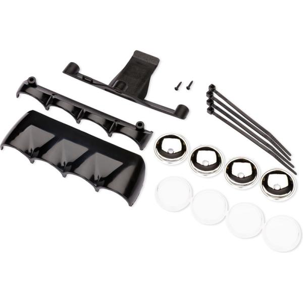 Traxxas držiak LED osvetlenia čierna (pre Ford RS200)