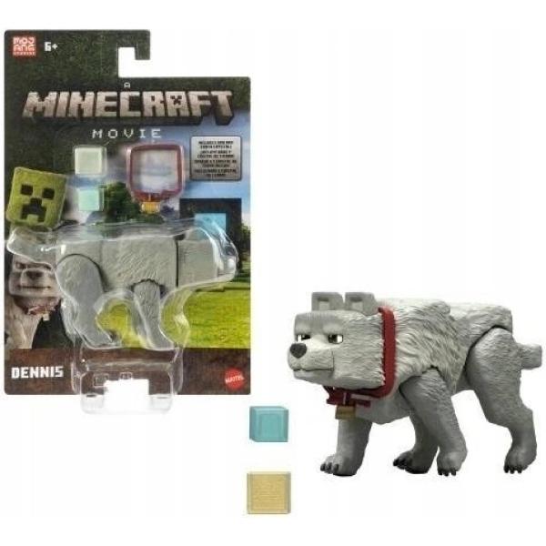 Mattel Minecraft JFR44 Filmová Figurka Wolf (obrázek 3)